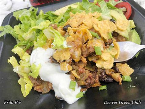 Frito Pie Denver Green Chili