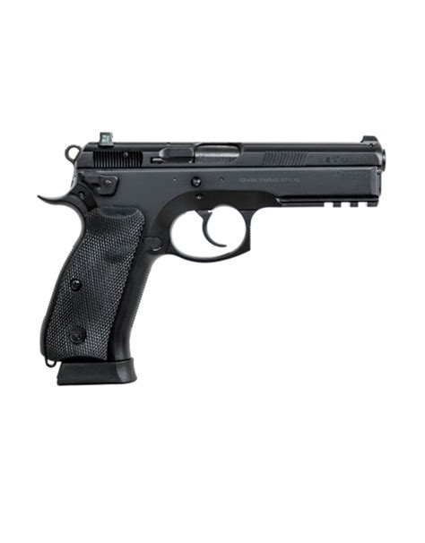 Cz 75 Sp 01 91153 9mm Black Tactical Rail All Steel 19 Rds