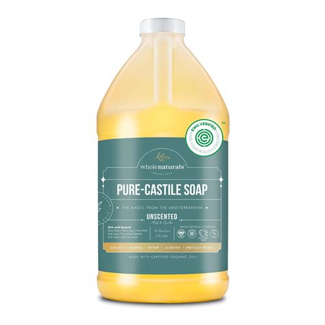 Buy Wholenaturals Pure Castile Soap Liquid Ewg Verified And Certified