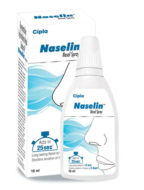 Naselin Nasal Spray 10 Ml Price Uses Side Effects Composition