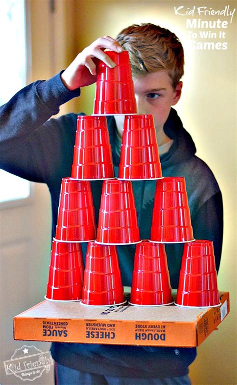 Awesome Minute To Win It Games That Are Great For Kids Teens And