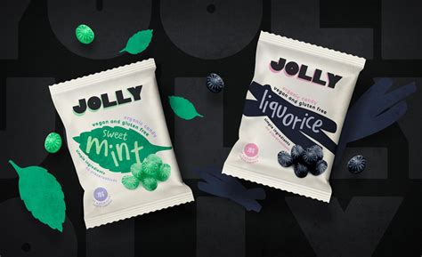 Brand And Packaging Design For Jolly Organic Candy Concept By Win