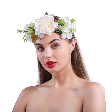 Multi Color Flower Headband Headdecor