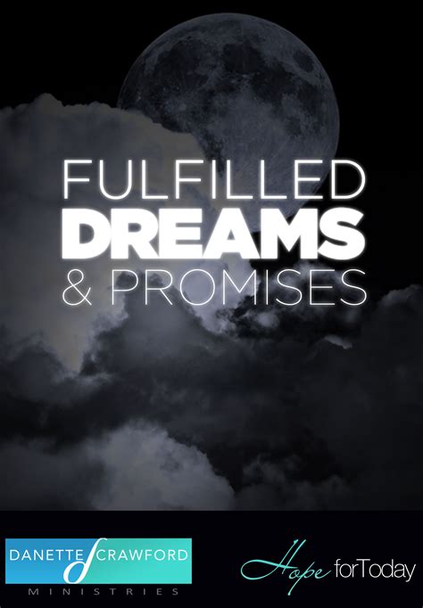 Fulfilled Dreams And Promises Joy Ministries