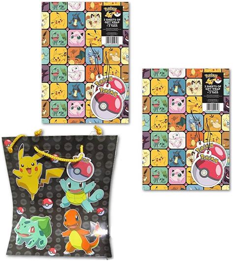 Pokemon T Wrap Double Pack Uk Toys And Games