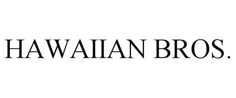 Hawaiian Bros Hawaiian Bros Llc Trademark Registration