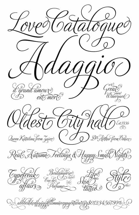 Saying no will not stop you from seeing etsy ads, but it may make them less relevant or more repetitive. 12 Popular Wedding Invitation Fonts By Name Images ...
