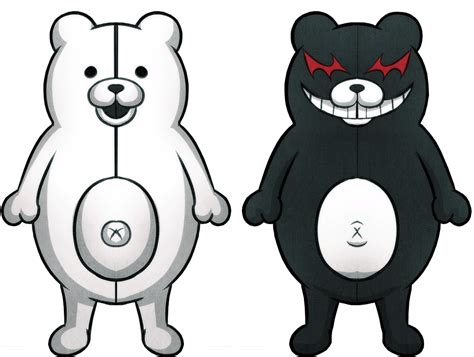 So I Wonder What Would Monokuma Would Look Like If It Was Just One Half