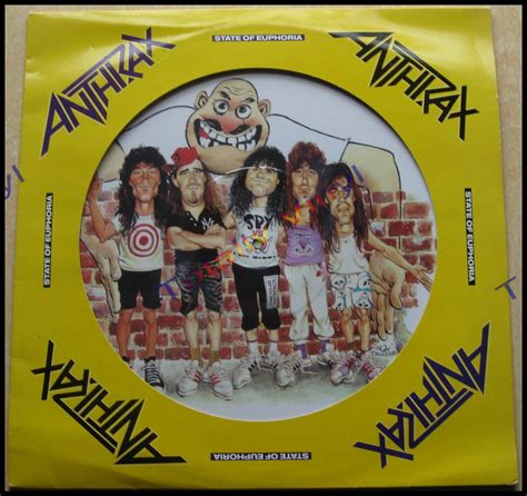 Totally Vinyl Records Anthrax State Of Euphoria Lp Picture Disc