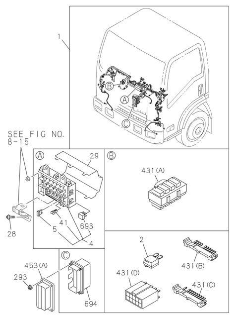 Isuzu Npr Hd Single Cab Gas V8 Ly6 Fuse 8 98054 258 0 Genuine