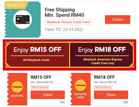 Provides an easy way to shop and promo period until march 31, 2020. Shopee Bank Promo Codes: All Malaysian Credit Card Promos 2021