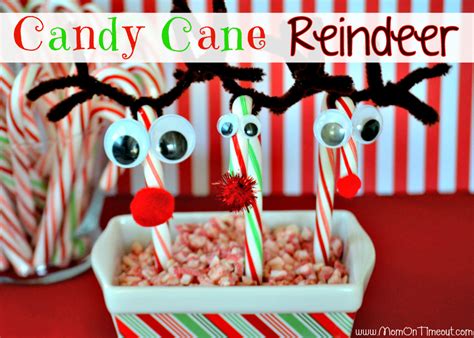 Candy Cane Reindeer Craft Tutorial Mom On Timeout