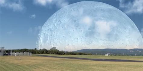 What If The Moon Were As Close As The Iss Video Huffpost