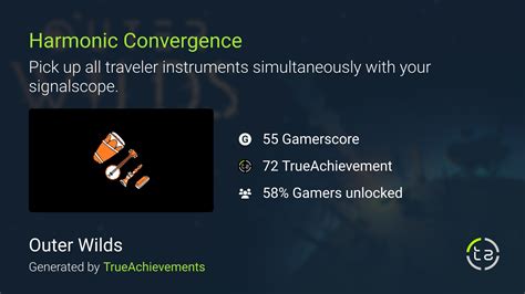 Harmonic Convergence Achievement In Outer Wilds