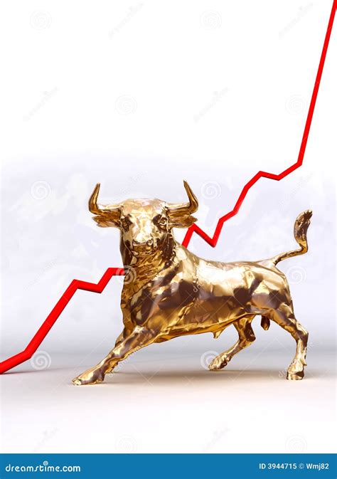 Bull Market Stock Illustration Image Of Positive Pound 3944715