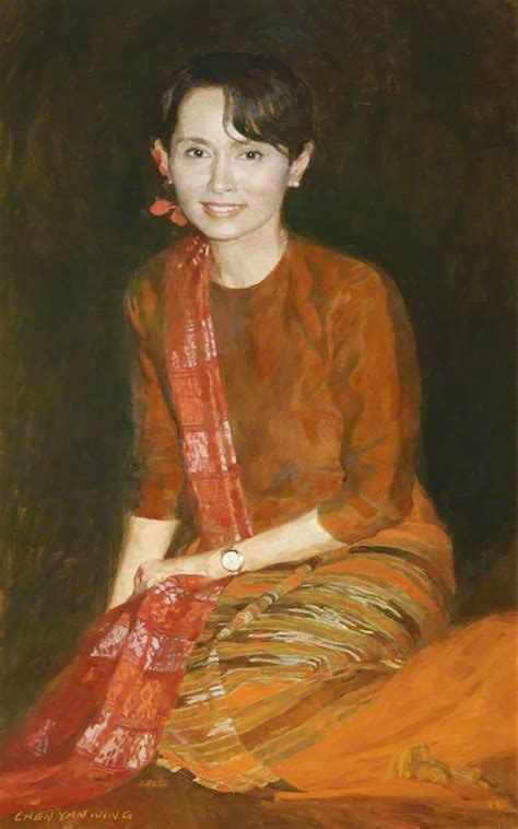 Formerly venerated as a nobel peace prize laureate, human rights icon and champion of democracy, suu kyi has been vilified more recently as an accomplice of myanmar's military in the. Aung San Suu Kyi's portrait removed from Oxford University ...