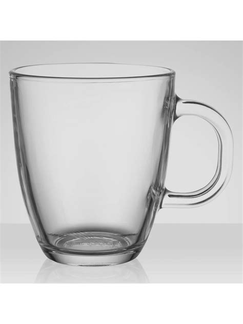 Bodum Bistro Coffee Mug Clear Glass At John Lewis And Partners