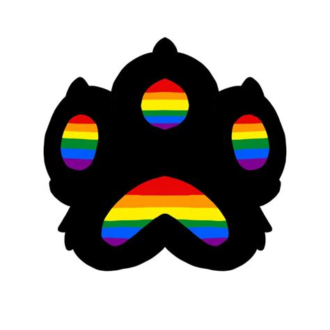 Pride Paw Stickers Etsy
