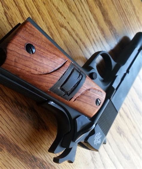Custom Wood Gun Handles 3 Steps Instructables