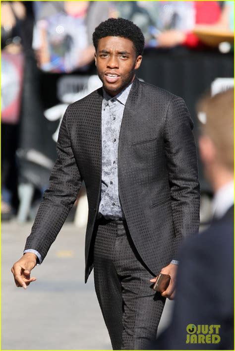 Photo Chadwick Boseman Reveals How He Got His Black Panther Accet 07 Photo 3644014 Just Jared