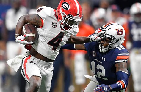 Auburn Vs Georgia College Football Betting Picks And Predictions Deep