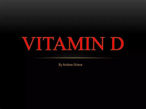 Ppt Vitamin D Powerpoint Presentation Free Download Id2787241