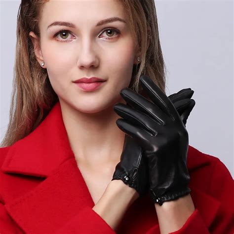 Ladies Real Leather Gloves Cheaper Than Retail Price Buy Clothing