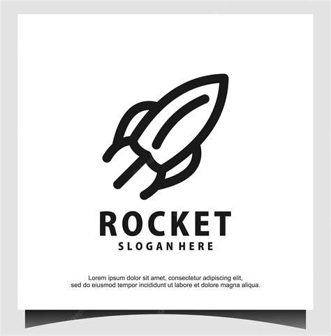 Premium Vector Rocket Logo Design Template
