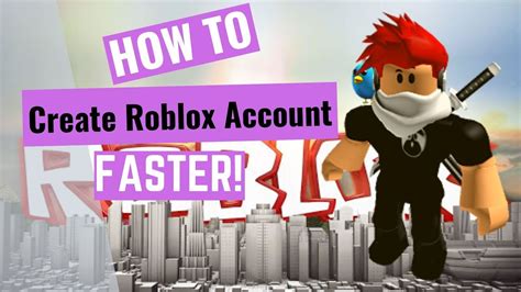 Fastest Way To Create Roblox Account Youtube