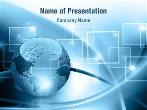 Free Digital World Powerpoint Template Free Powerpoint