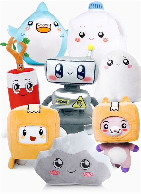Lankybox Plush Guide Awesome Friends For Little Kids Avid Plush