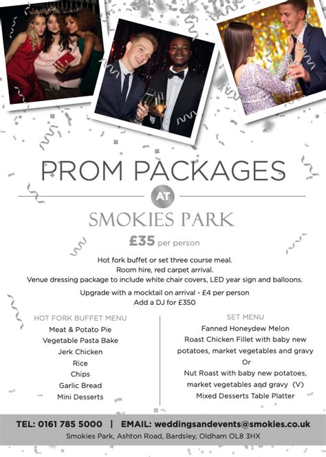Prom Packages Smokies Park