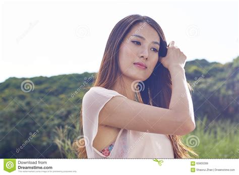 Young Beauty In Nature Stock Image Image Of Smiling 65800289