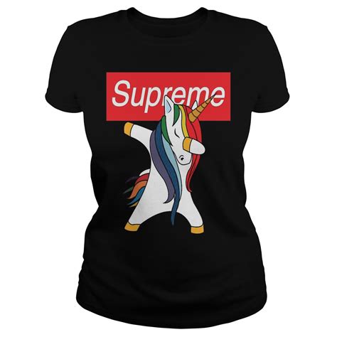 Supreme Unicorn Dabbing Shirt Kutee Boutique