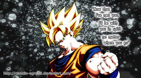 · dragon ball z tv series quotes. Goku Quotes | Goku Wallpaper by Claudio-Agrezzi | goku ...