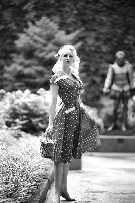 Rachel Ann Jensen ♥ Green In Greenwich 1950s With Uv Cute Dress