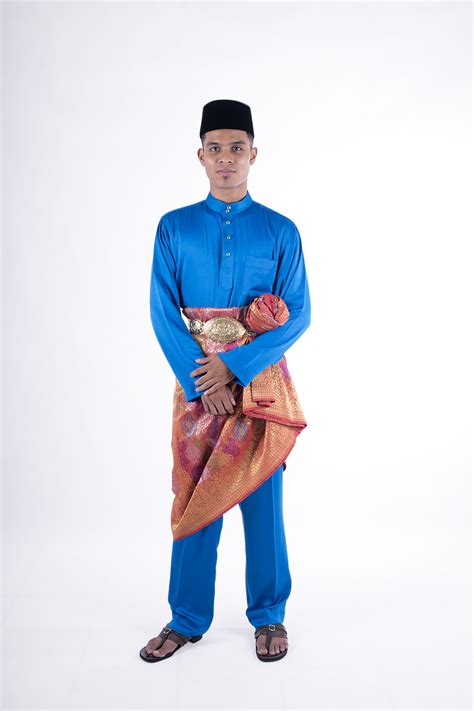 Baju Melayu Tradisional Bms15 Maroz