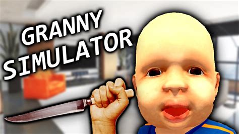 Crazy Granny Vs Evil Baby Granny Simulator Funny Game Hindi Youtube