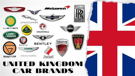 British Car Brands The Ultimate List Of British Car Logos Youtube