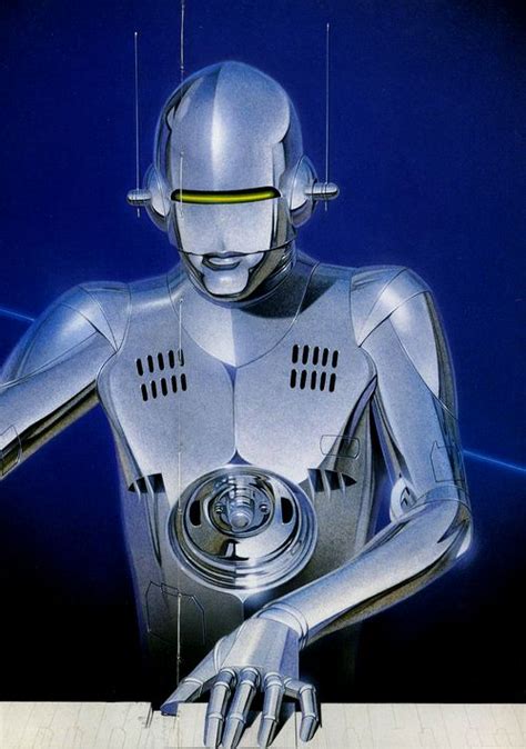 Pin By Keith Gawronski On Robotic Robot Art Retro Futurism Sci Fi Concept Art