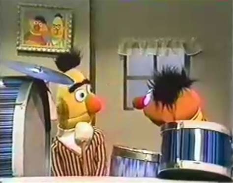 Bert And Ernie Play The Drums Diego Chamy