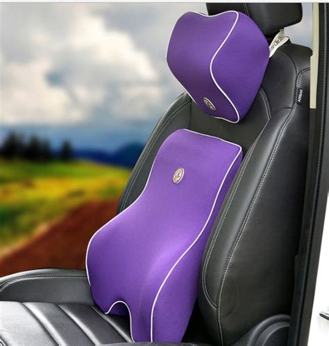 Car Memory Cotton Lumbar Suit Pillow Back Pad Lumbar Support Cushion Car Memory Car Seats