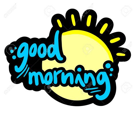 Good Morning Clipart And Good Morning Clip Art Images Hdclipartall