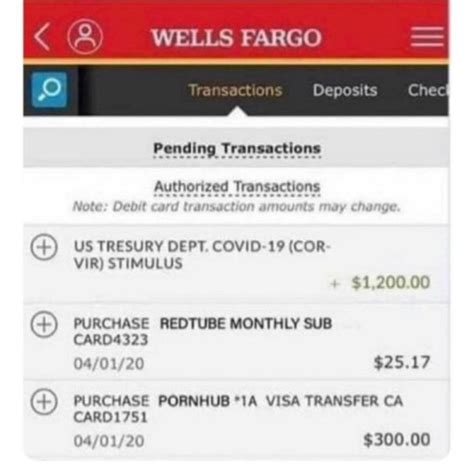 With a low initial deposit and no monthly account minimum, this everyday checking account is ideal for college students or those with low account balances. Someone posted a hilarious "screenshot" of their Wells Fargo deposit saying that the stimulus ...