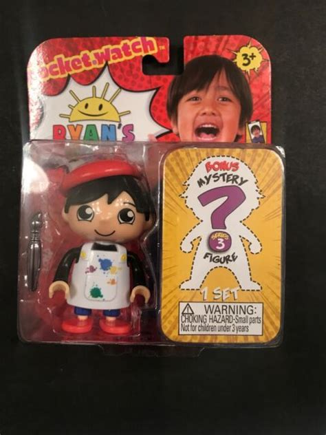 new ryan s world 3 action figure 2 pack artist ryan and mystery toy series 3 ebay