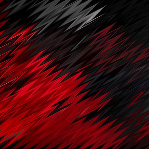 2048x2048 Red Black Sharp Shapes Ipad Air Hd 4k Wallpapersimages