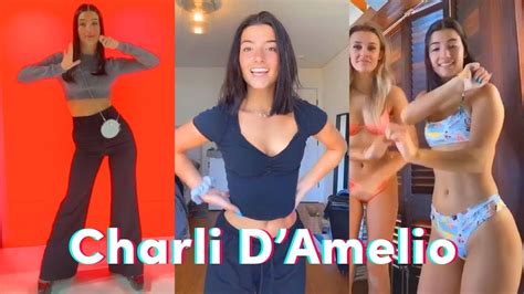 best charli d amelio tiktok dance compilation 2020 youtube