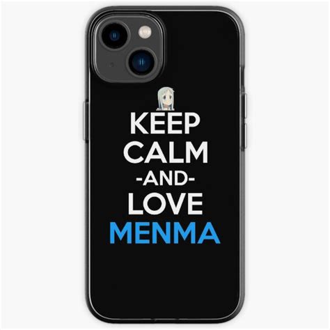 Menma Inspired Anime Shirt Iphone Case For Sale By Janeflame Redbubble