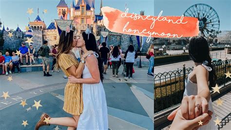 Disneyland Honeymoon Lesbian Couple Lgbt Youtube