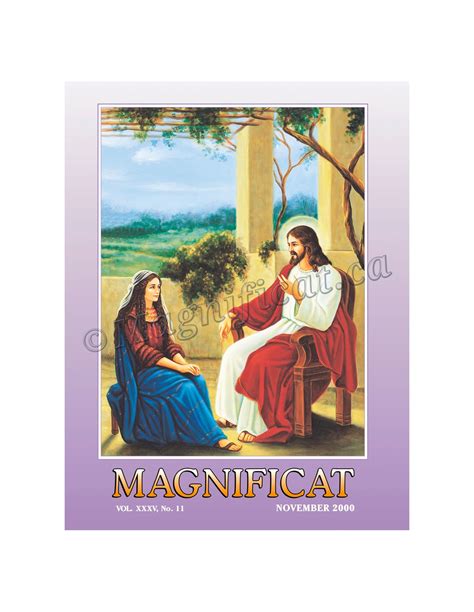 Magnificat November 2000